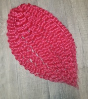 Афролоконы крючковые Ариэль #PINK-1 (55см)