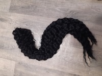 Афролоконы крючковые #1B 75см ПРЕМИУМ набор