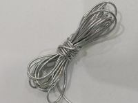 Стрейч для декора (2метра) Серебро