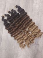 Афролоконы крючковые 50см (комплект - 5 пучков) омбре #53