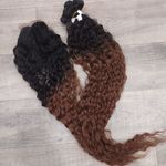 Афролоконы на трессе 70см №1/27 с шапочкой